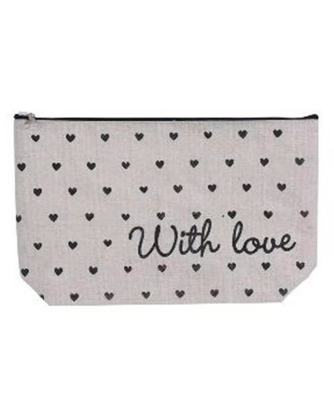 Eleganza Makeup Bag Love