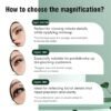 30X Magnifying Mirror with 3 Suction Cups