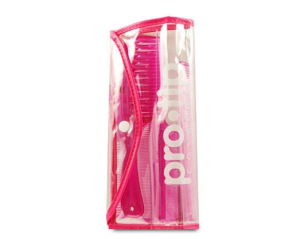 Pro-Tip college comb kit pink (6)