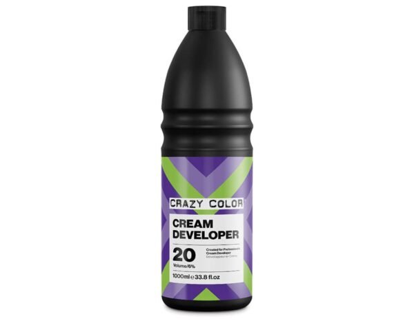 Crazy Color cream developer 1L, 6% 20 vol
