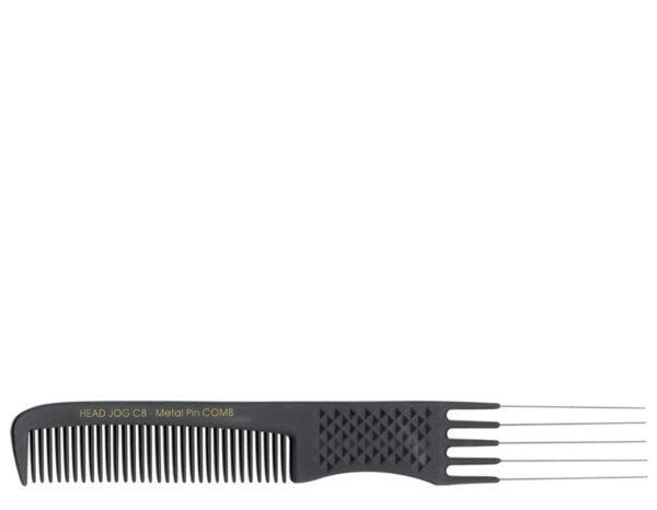 Head Jog C8 carbon metal pin comb
