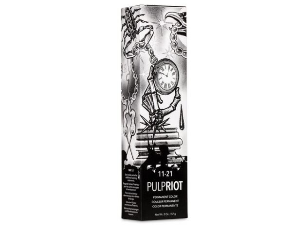 Pulp Riot FACTION8 permanent hair color 57ml, 11.21 high lift violet ash