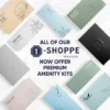Terra Pure Spa Collection | Amenity & Accessory Kit |1 oz Travel Size Shampoo, C