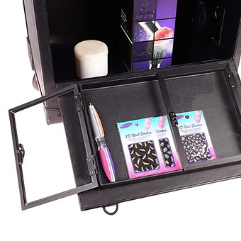 SHANY REBEL Pro Series – Makeup Artists Multifunction lighted Cosmetics Rolling