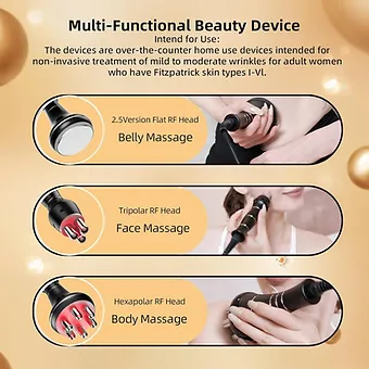 MZONG Radio Frequency Skin Care Device for Skin Wrinkles with Light Based, Radio