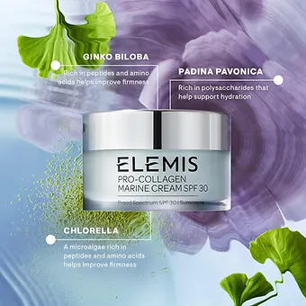ELEMIS Pro-Collagen Marine Cream SPF 30, Lightweight Anti-Wrinkle Daily Facial M